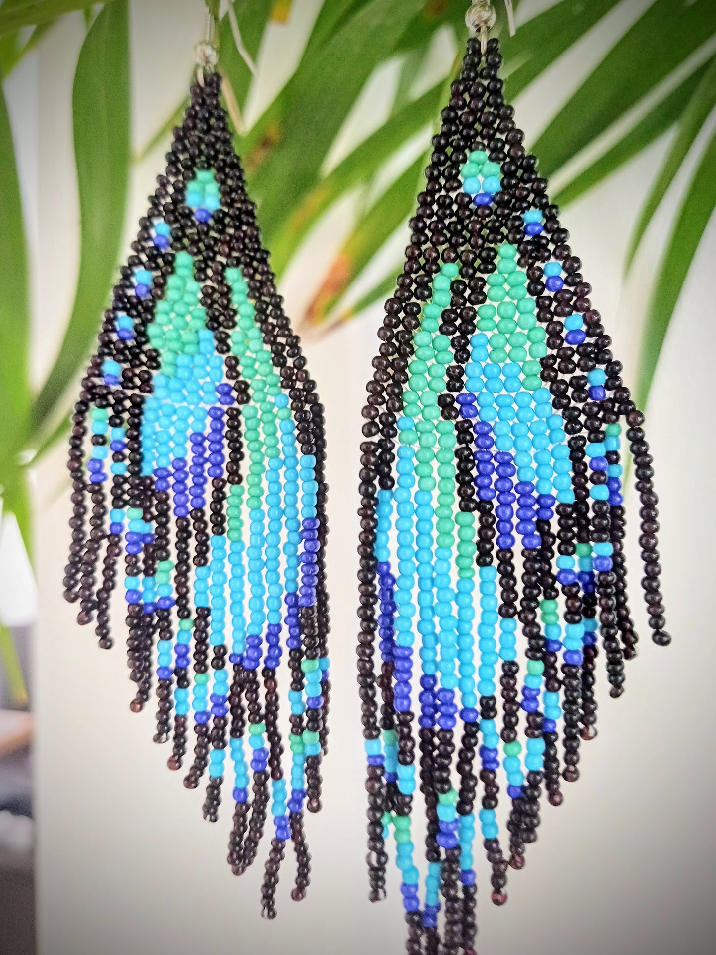 KORÁLKOVÉ BOHO NAUŠNIČKY BUTTERFLY