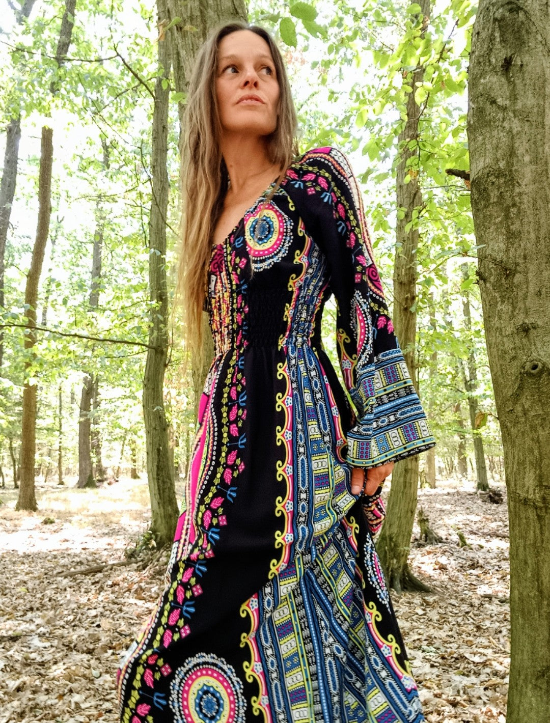 DASHIKI MAXI ŠATY SYTÉ