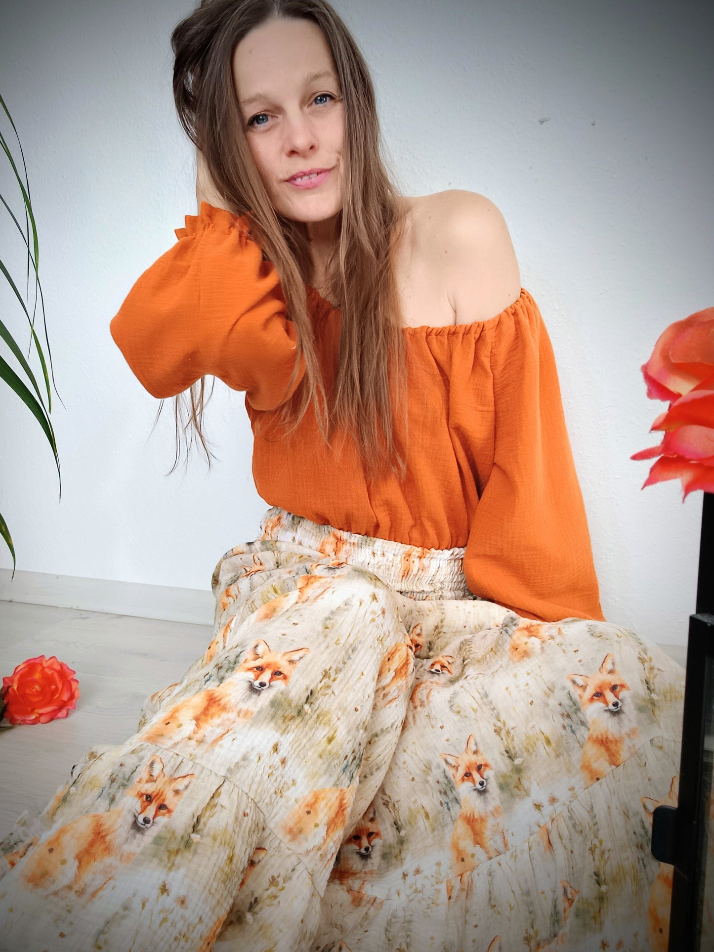 HALENKA MUŠELÍN ORANŽ