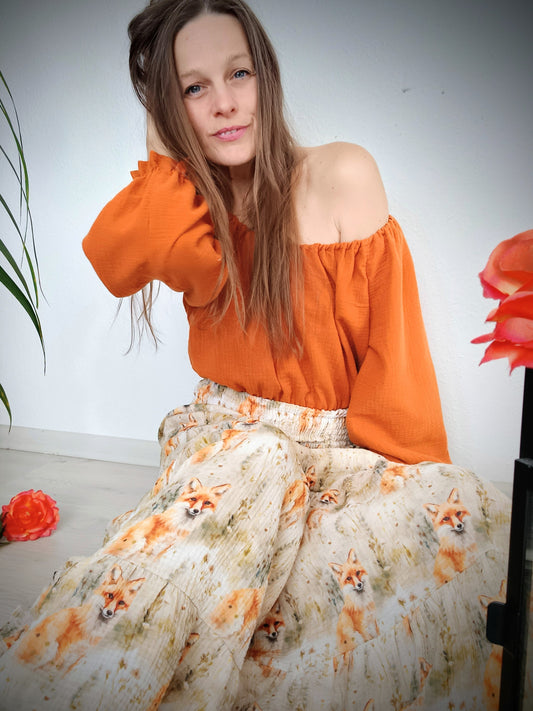 HALENKA MUŠELÍN ORANŽ