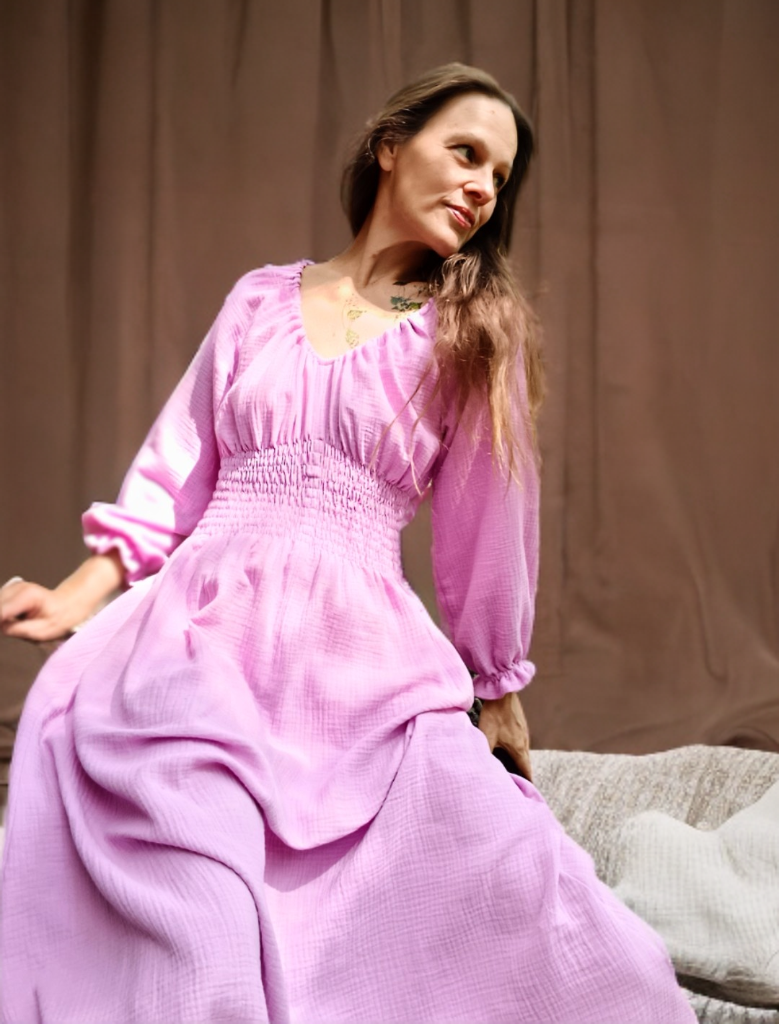 ÚCHVATNÉ NÁDHERNÉ PINK JEMNÉ MAXI ŠATY