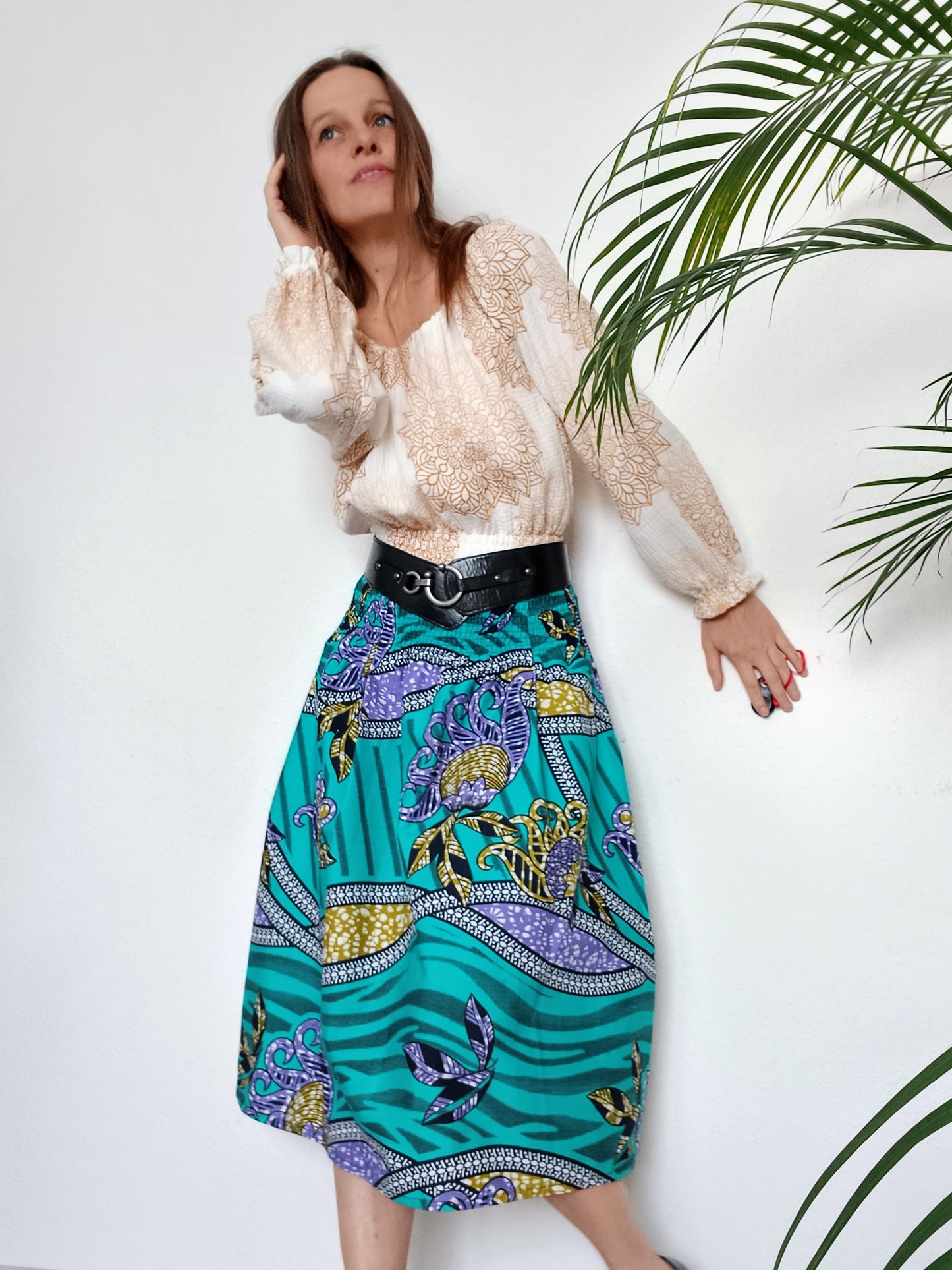 DESIGNOVÁ SUKNĚ BAVLNA