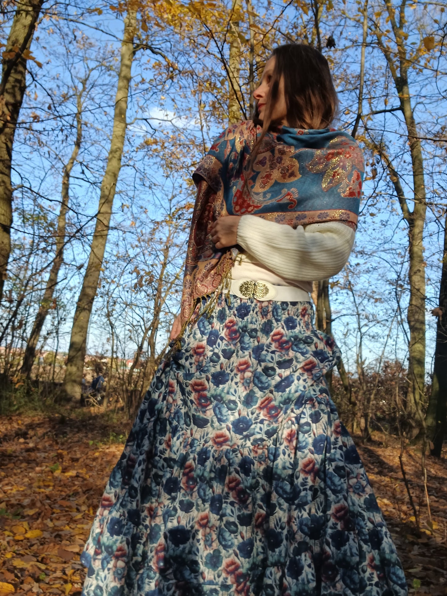 BOHO PAISLEY PAŠMÍNKA
