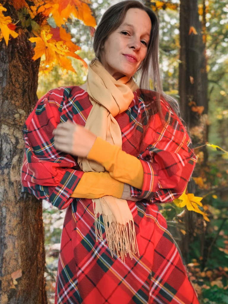 INSPIRACE  OUTLANDER MAXI ŠATY ČERVENÉ