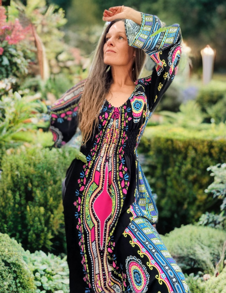 DASHIKI MAXI ŠATY SYTÉ