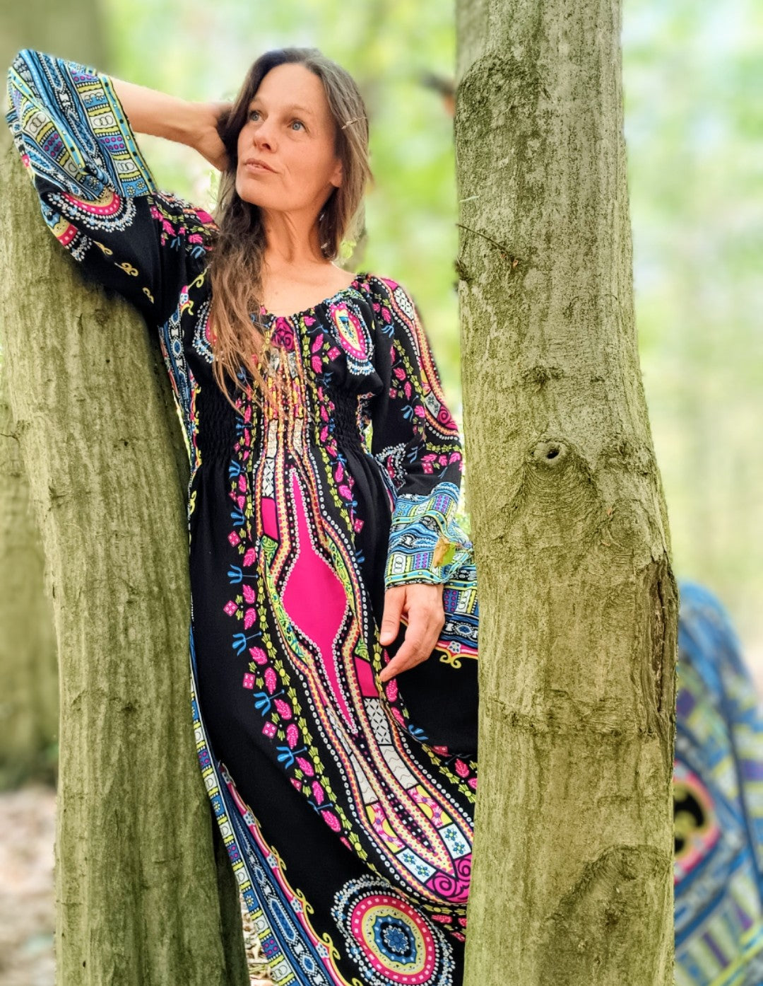 DASHIKI MAXI ŠATY SYTÉ