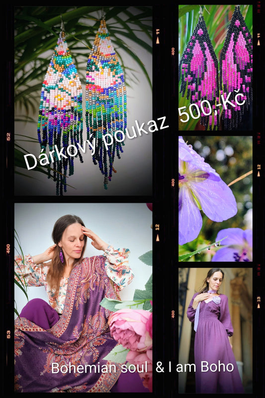 DÁRKOVÝ POUKAZ V HODNOTĚ 500 KČ