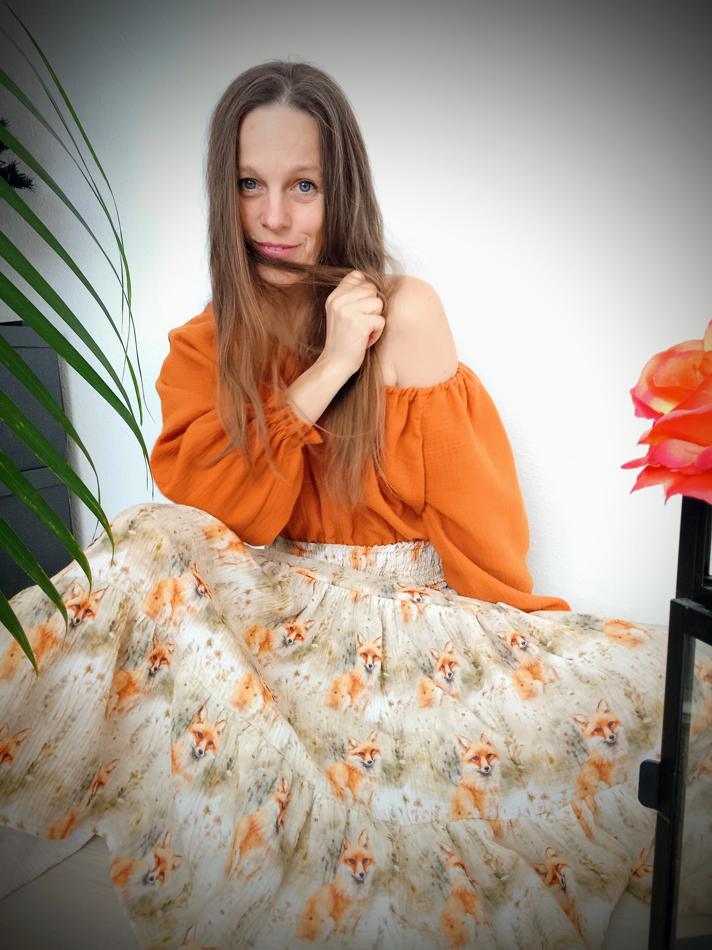 HALENKA MUŠELÍN ORANŽ