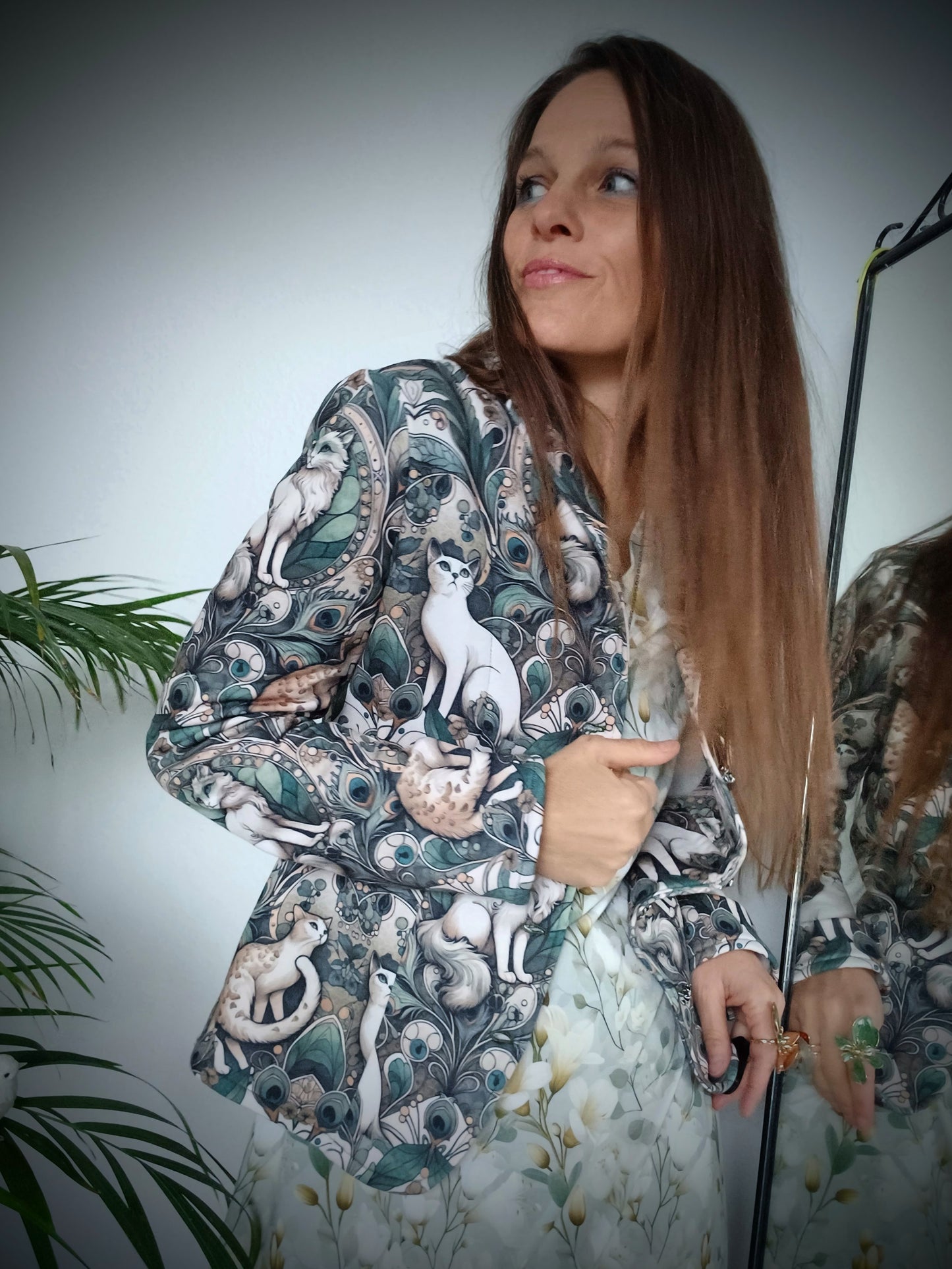 SÁČKO Z DESIGNOVÉ MĚKKÉ TEPLÁKOVINY