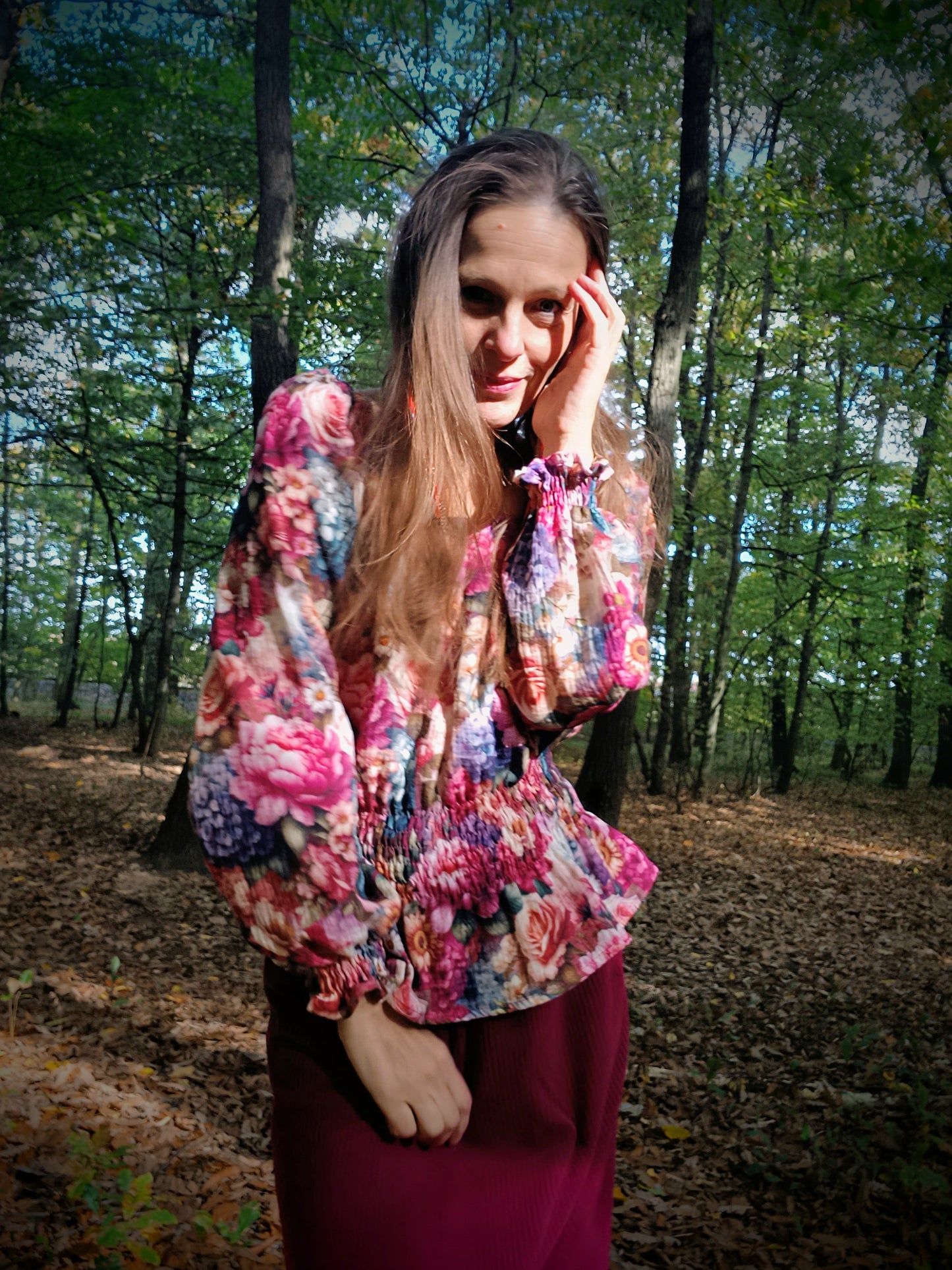 MUŠELÍNOVÁ HALENKA KVĚTY