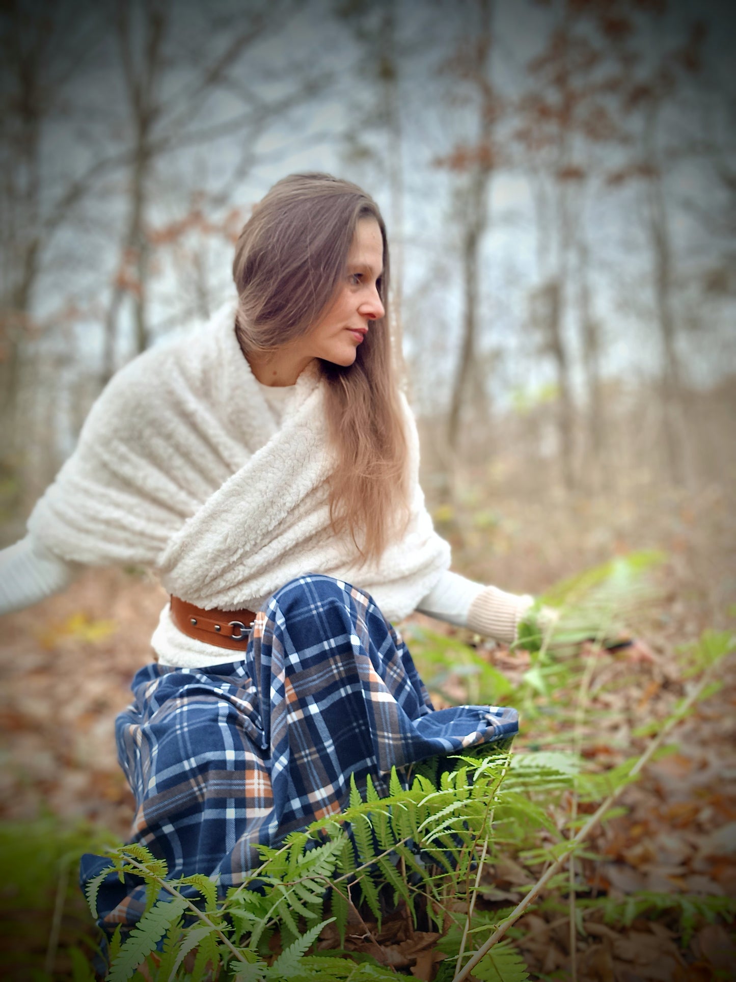 OUTLANDER SUKNĚ NOČNÍ MODRÁ