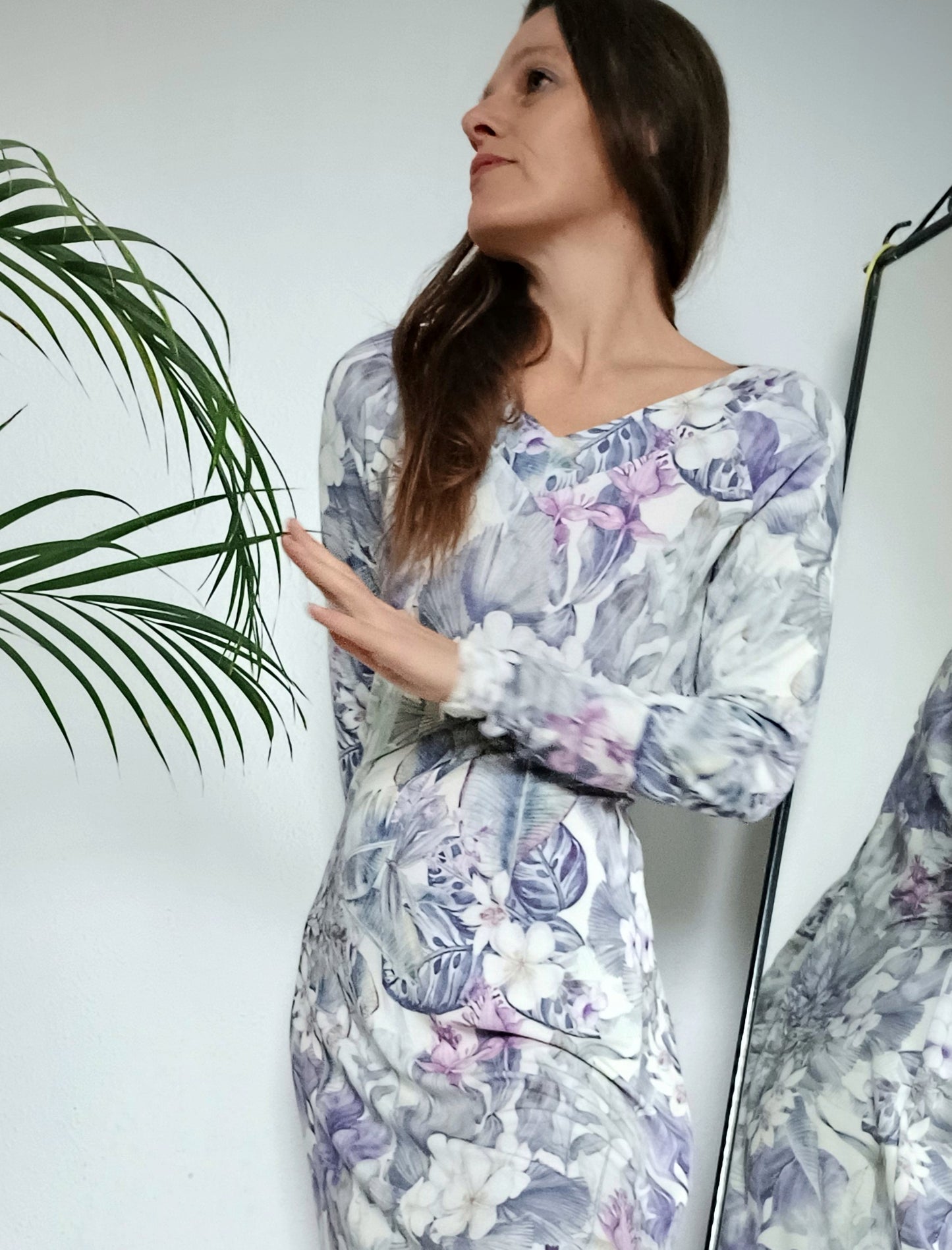 NĚŽNÉ ÚPLETOVÉ ŠATY