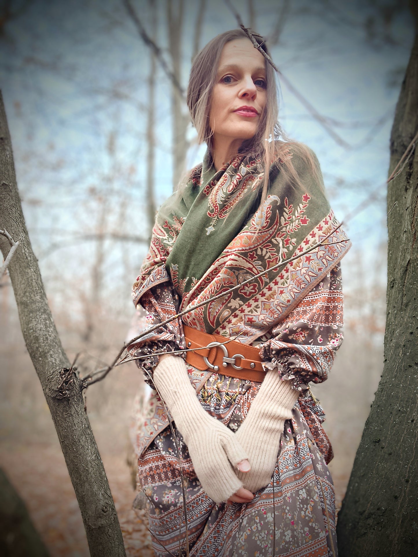 BOHEMIAN OPASEK CAMEL HNĚDÝ