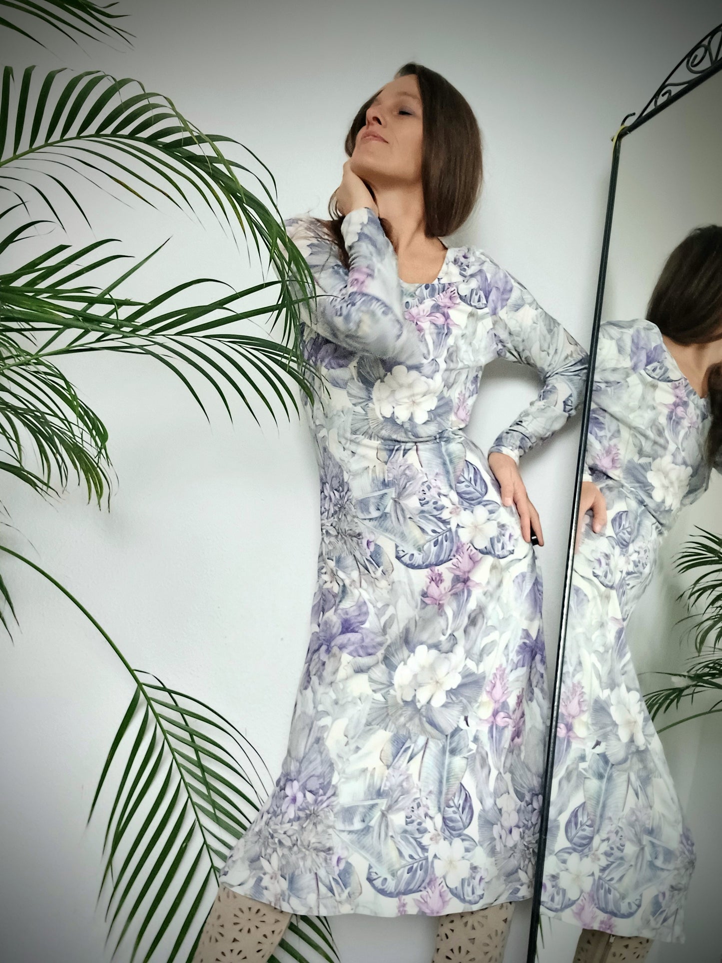 NĚŽNÉ ÚPLETOVÉ ŠATY