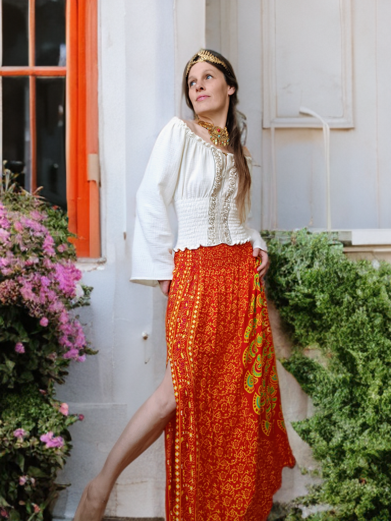 TOPÍK/HALENKA V BOHO STYLU SMETANOVÁ