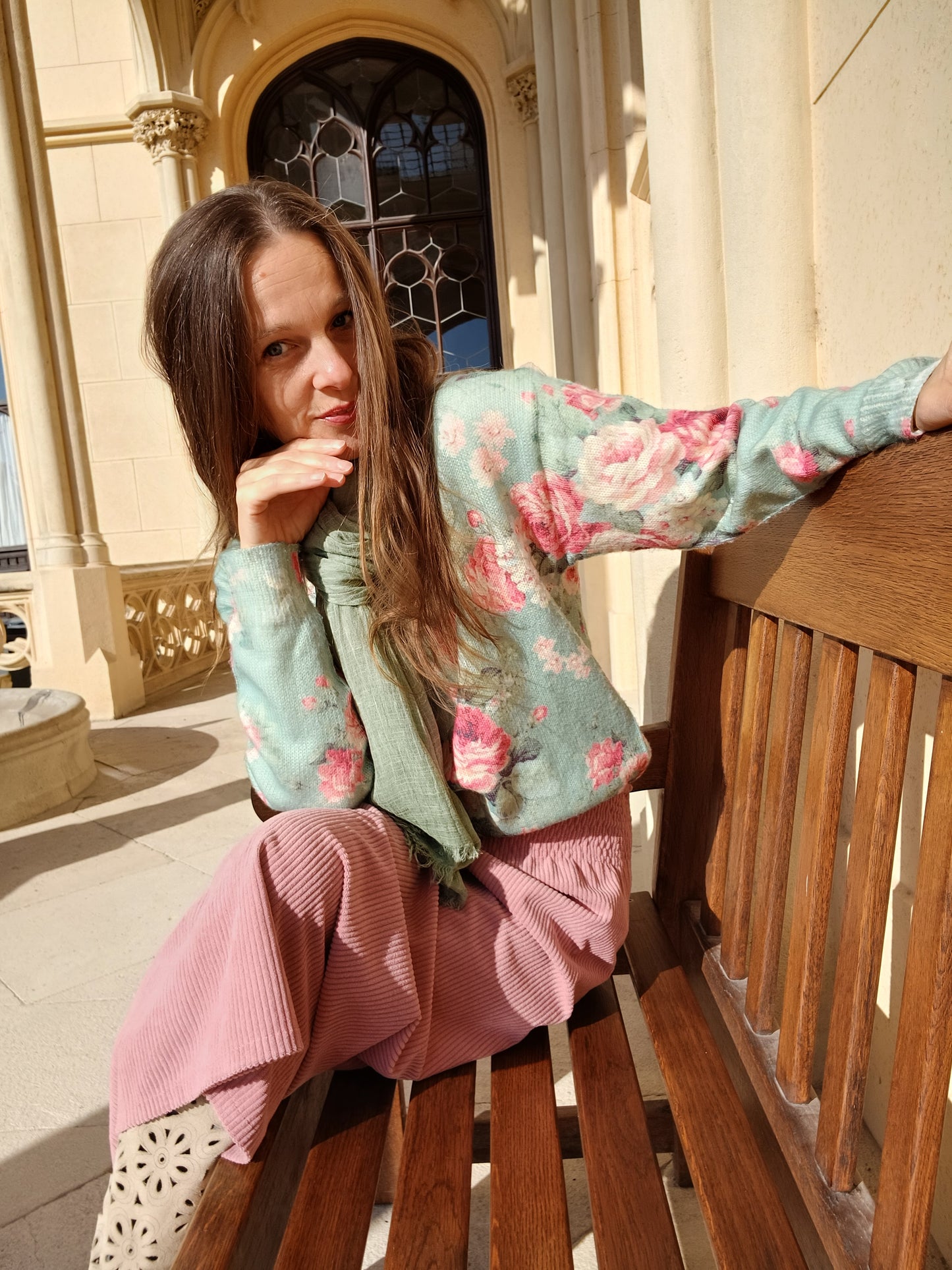 HEBKÝ PLÉD LEN/ BAVLNA  BARVA JEMNÁ MINT