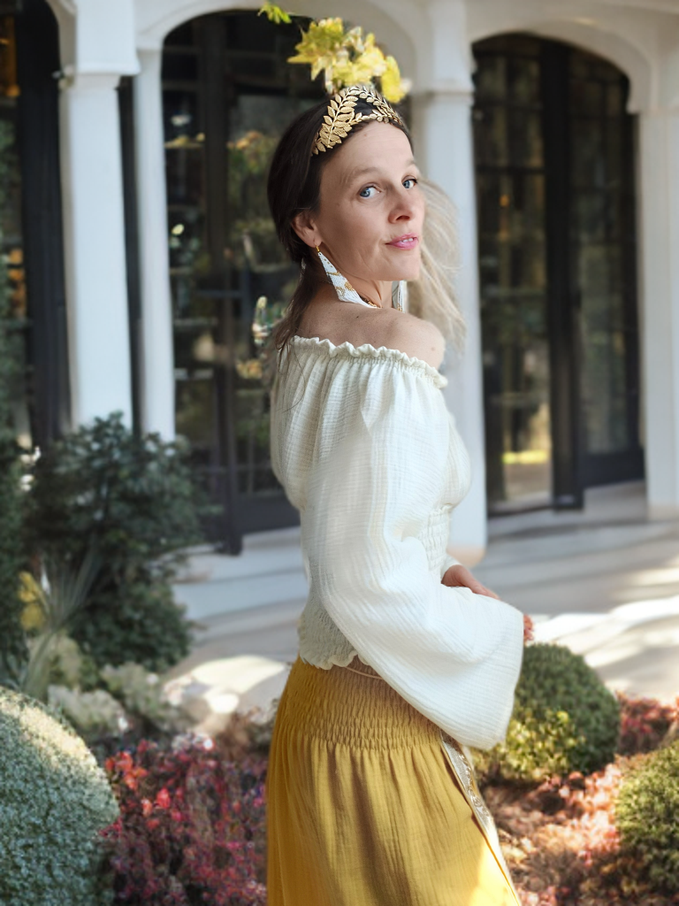 TOPÍK/HALENKA V BOHO STYLU SMETANOVÁ