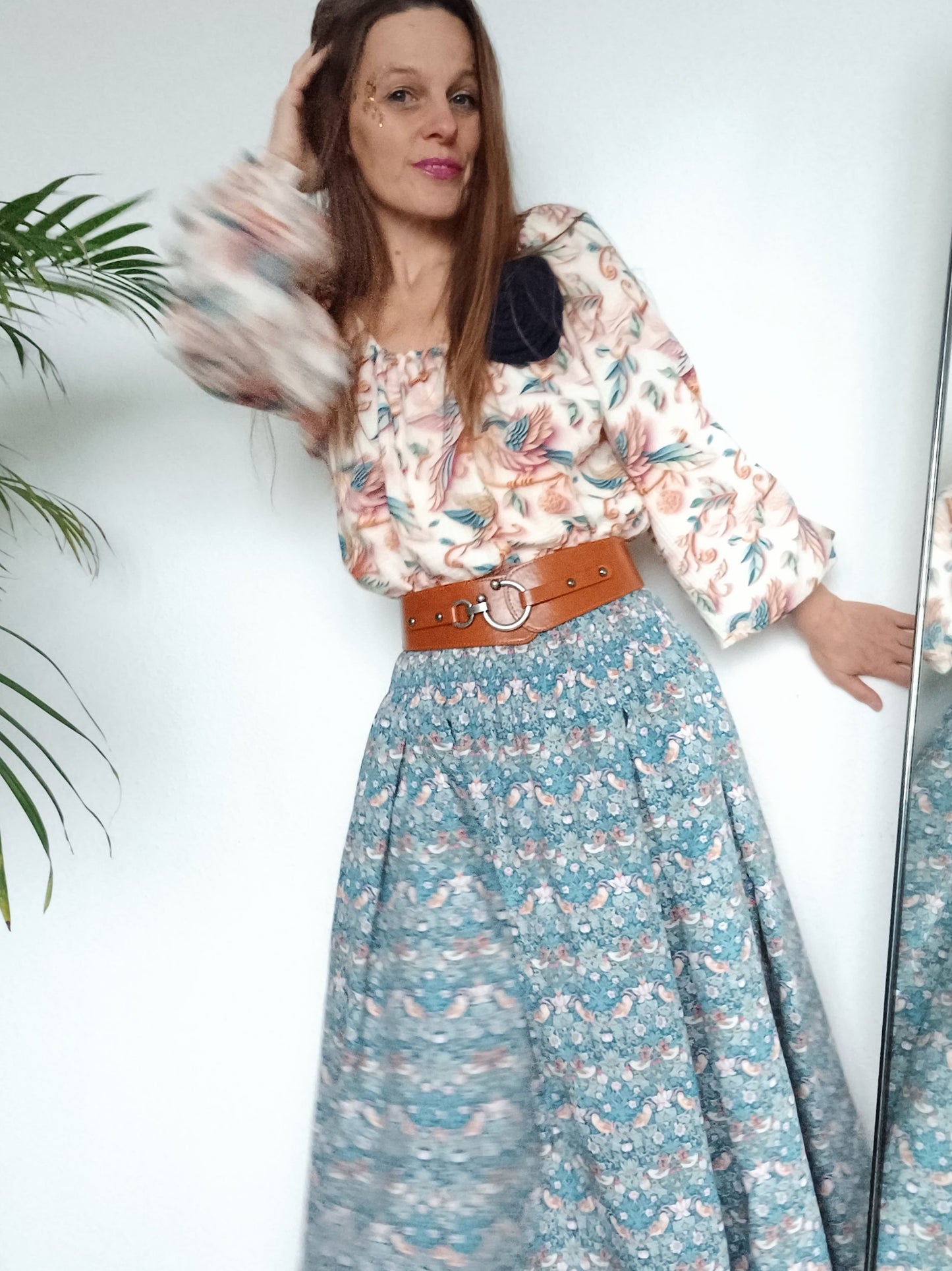 PŮVABNÁ SUKNĚ ,DESIGN WILLIAM MORRISS