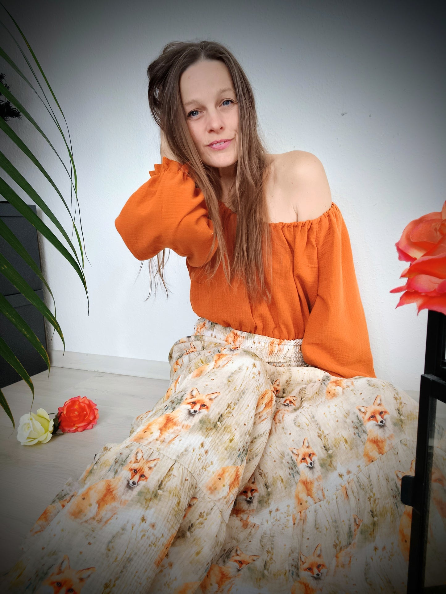 HALENKA MUŠELÍN ORANŽ