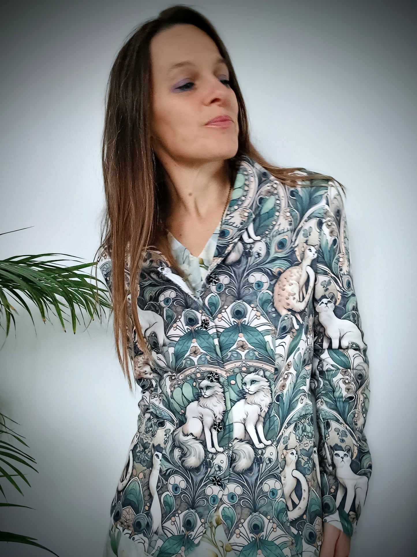 SÁČKO Z DESIGNOVÉ MĚKKÉ TEPLÁKOVINY