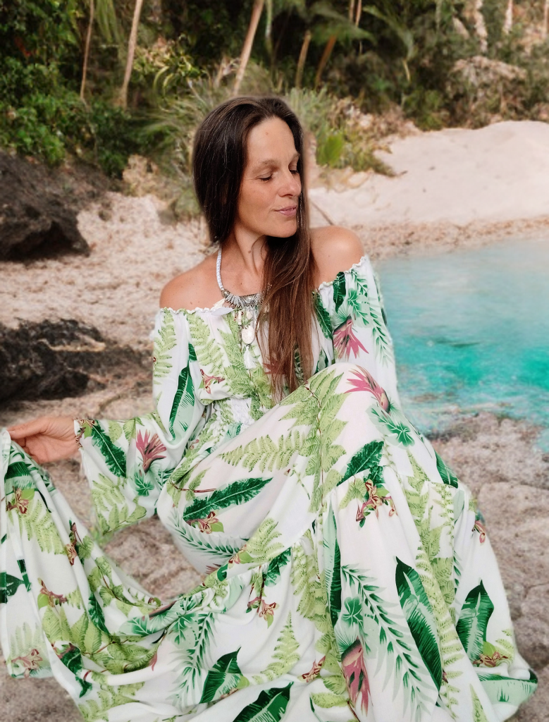 MAXI LETNÍ ŠATY PARADISE