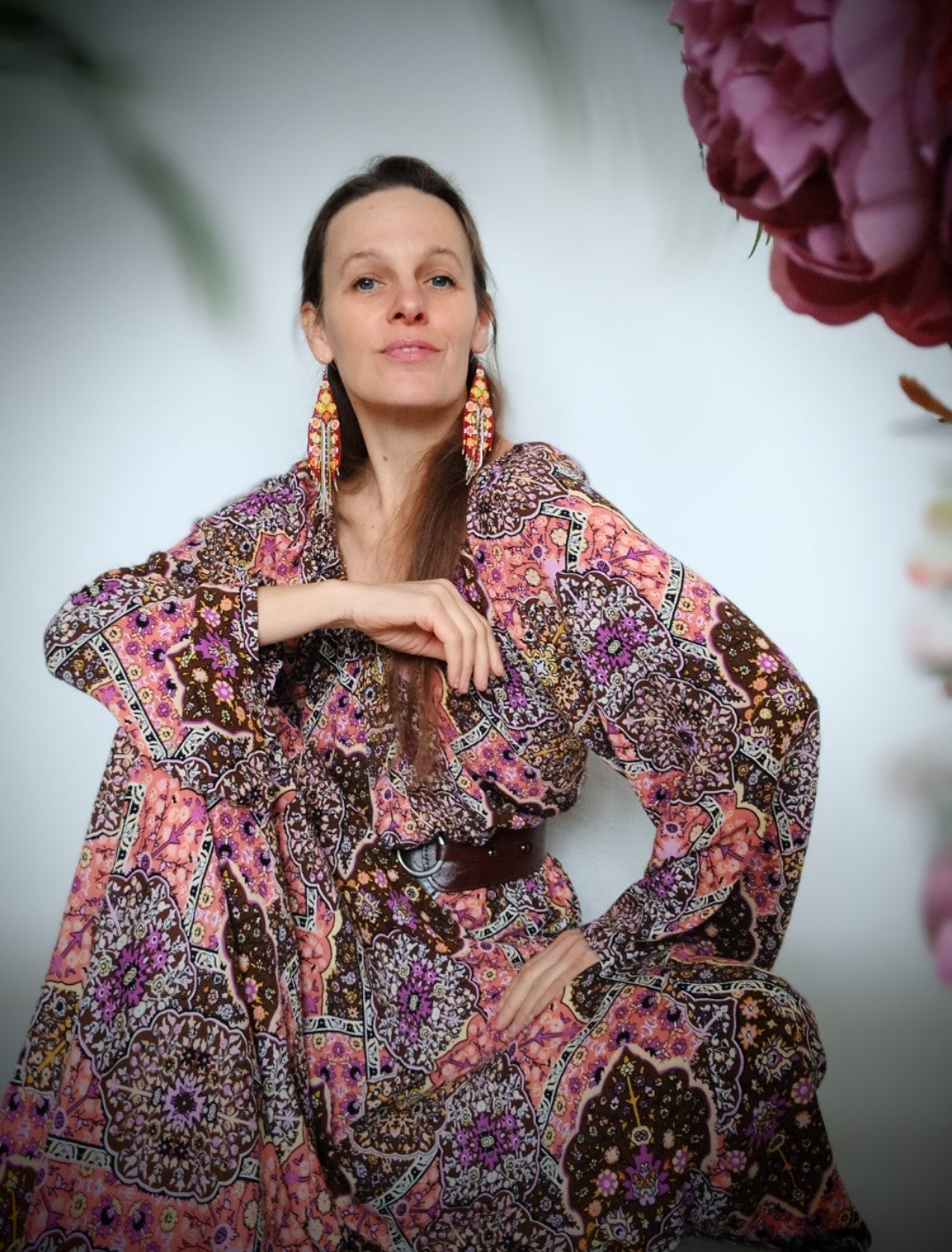 ČOKOLÁDOVÉ BOHO ŠATY