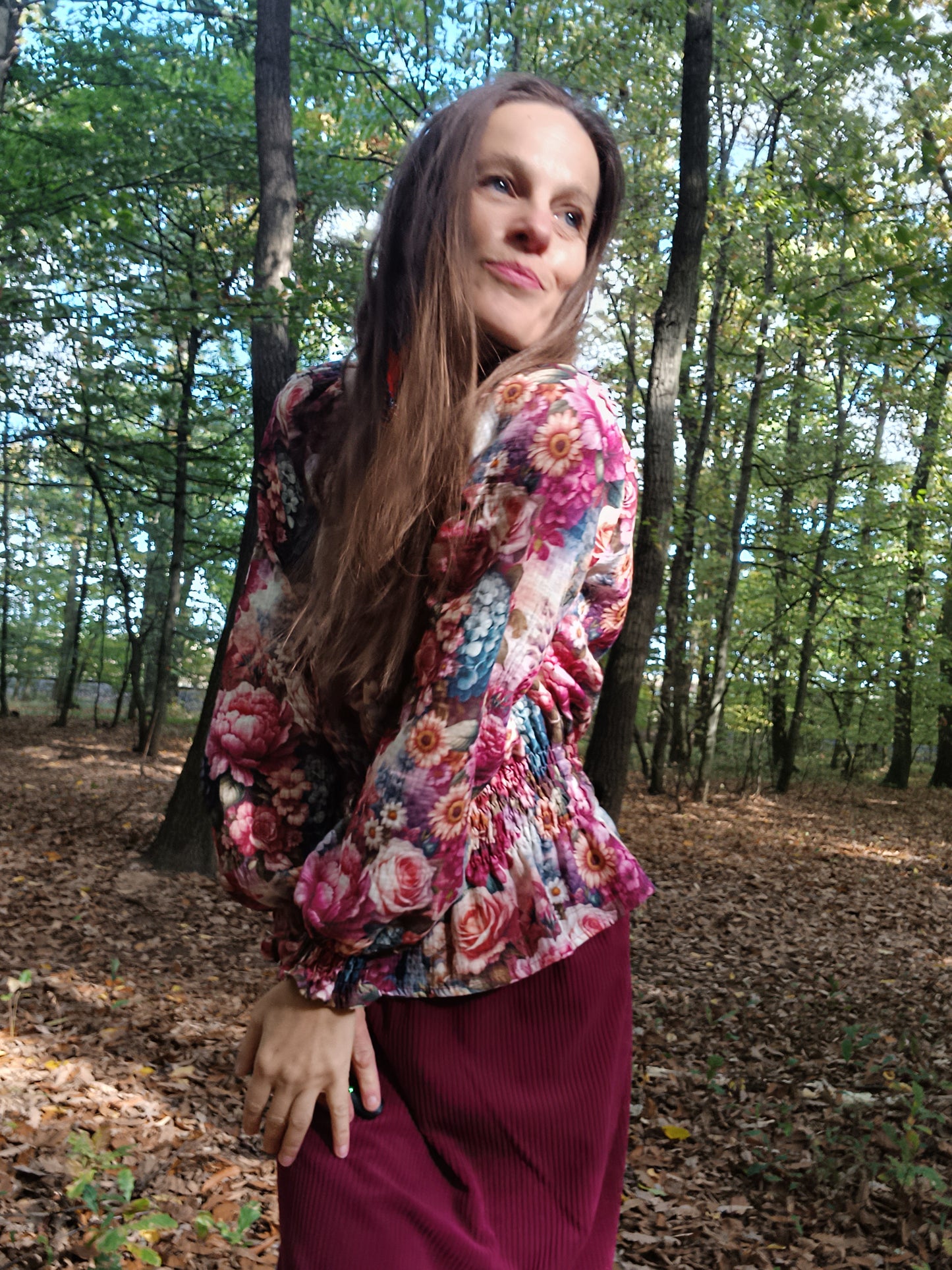 MUŠELÍNOVÁ HALENKA KVĚTY