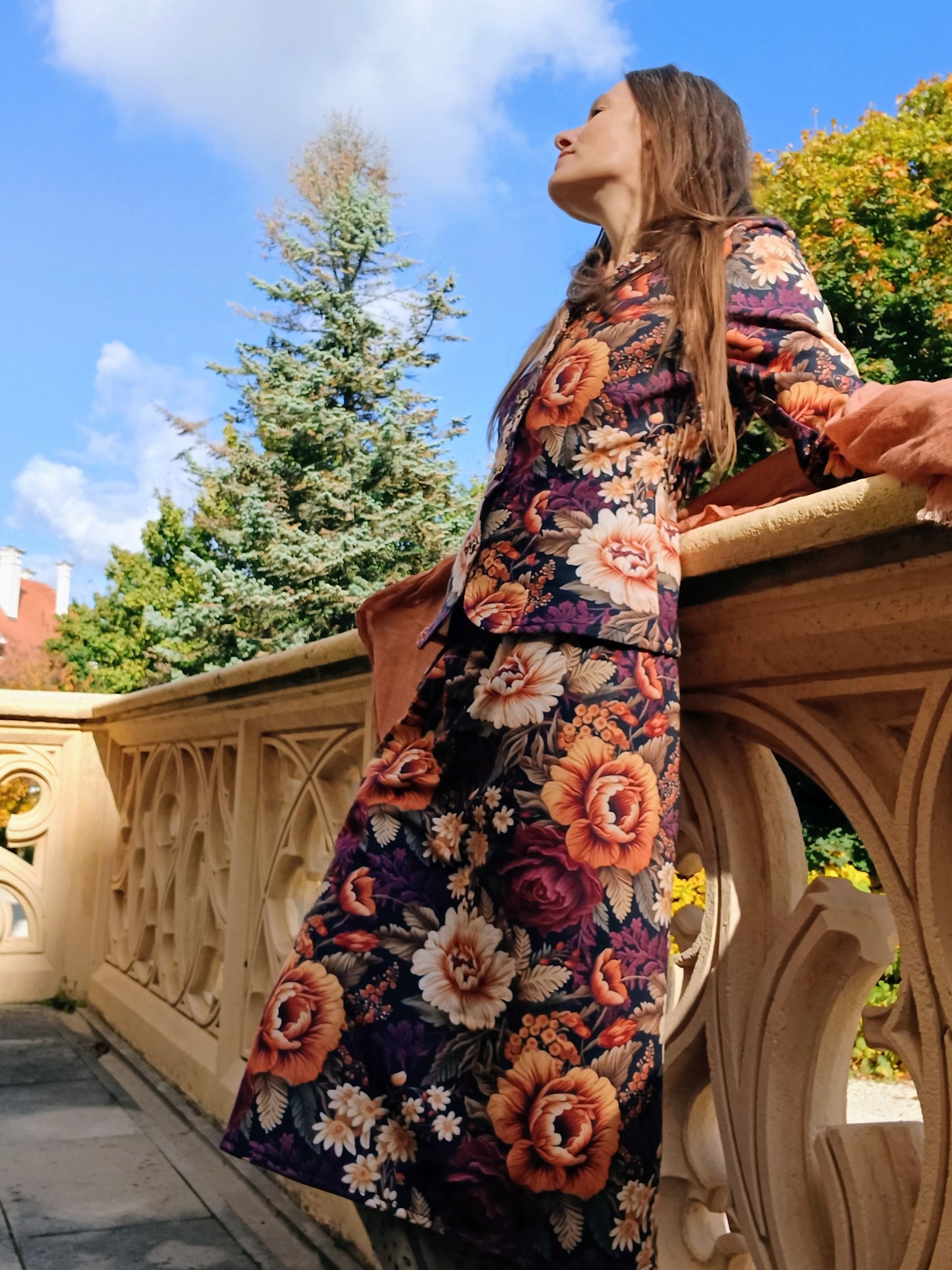 SUKNĚ PODZIM/ZIMA Z DESIGNOVÉ MĚKKÉ TEPLÁKOVINY