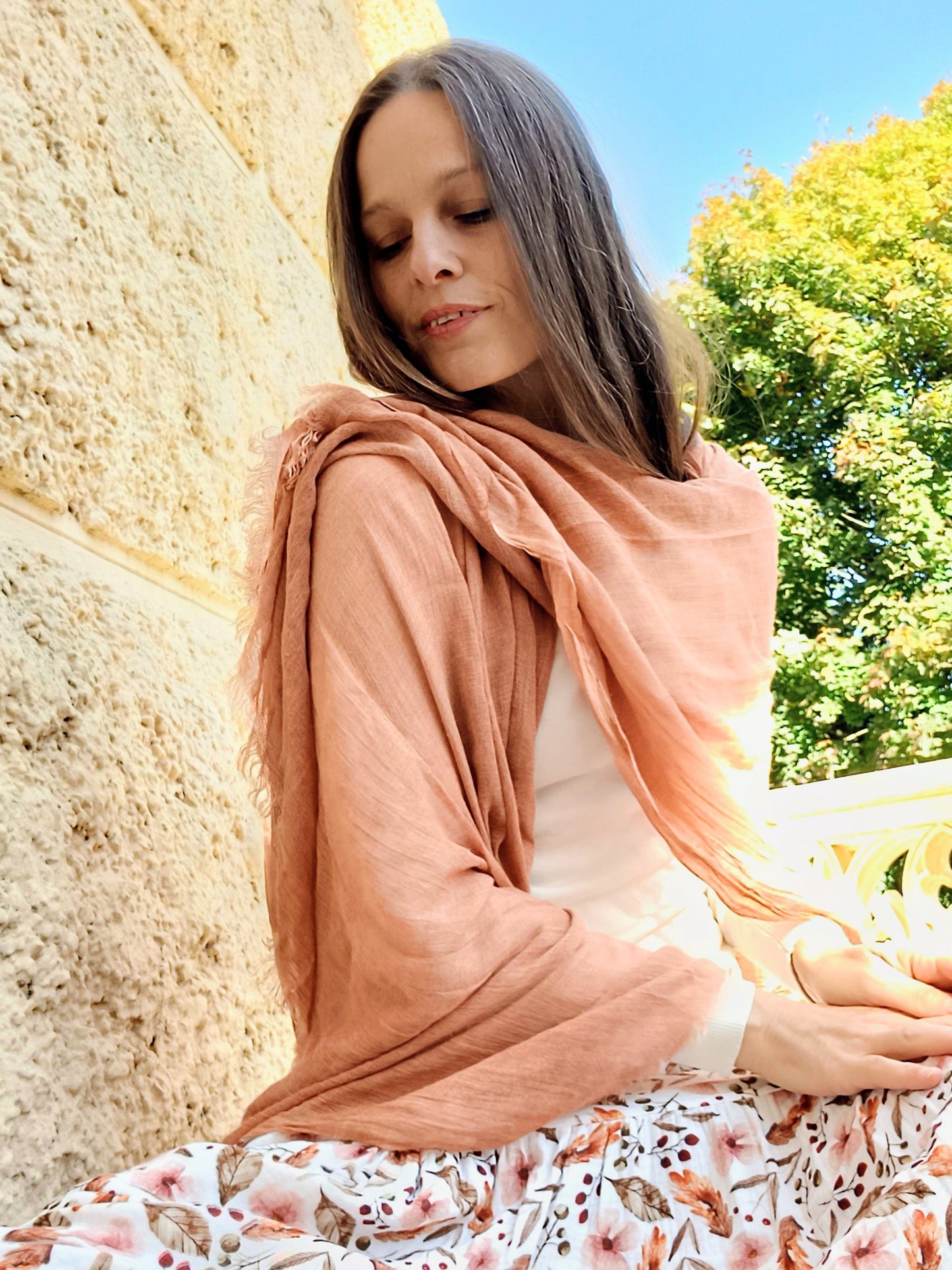 HEBKÝ PLÉD LIGHT REZAVÝ LEN /BAVLNA