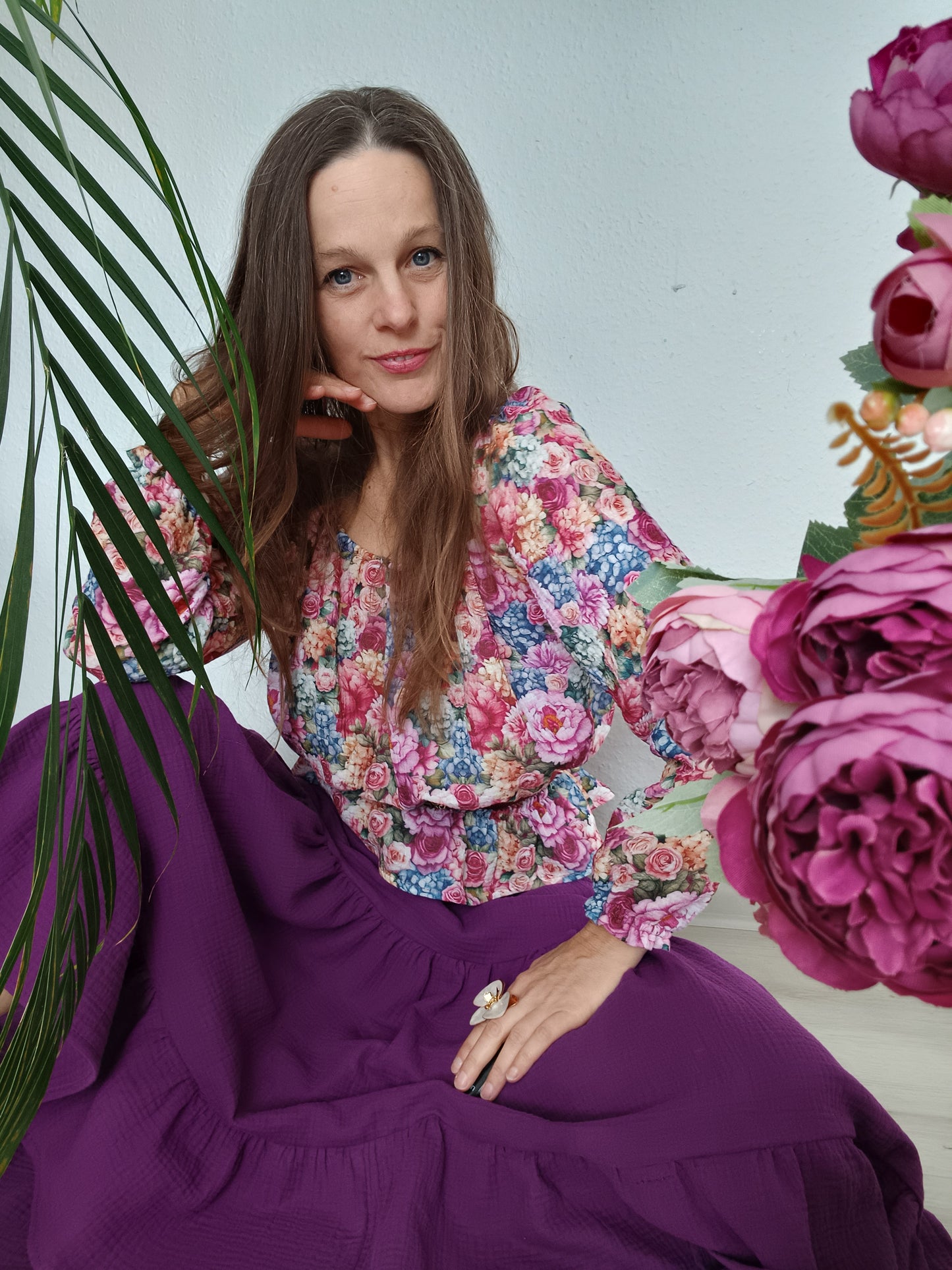 PŮVABNÁ HALENKA MUŠELÍNOVÁ KVĚTY