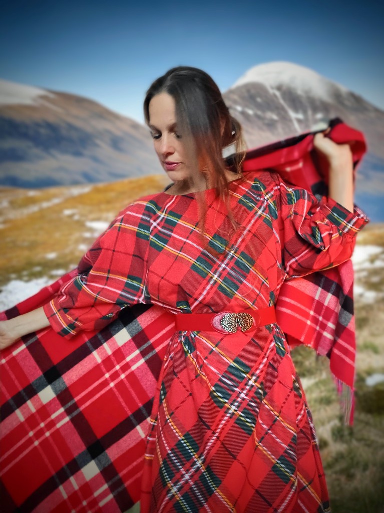 INSPIRACE  OUTLANDER MAXI ŠATY ČERVENÉ