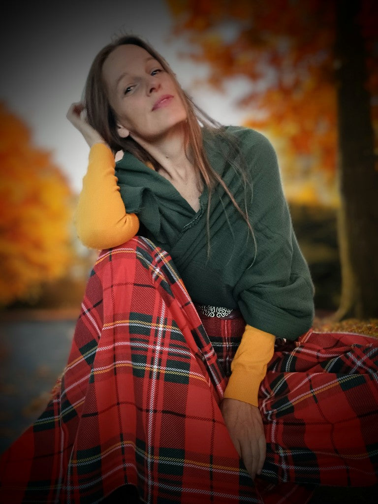 SUKÝNKA OUTLANDER ČERVENÁ