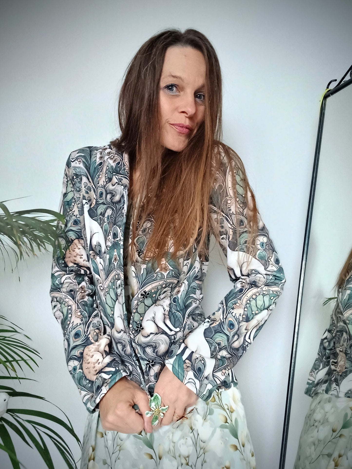 SÁČKO Z DESIGNOVÉ MĚKKÉ TEPLÁKOVINY