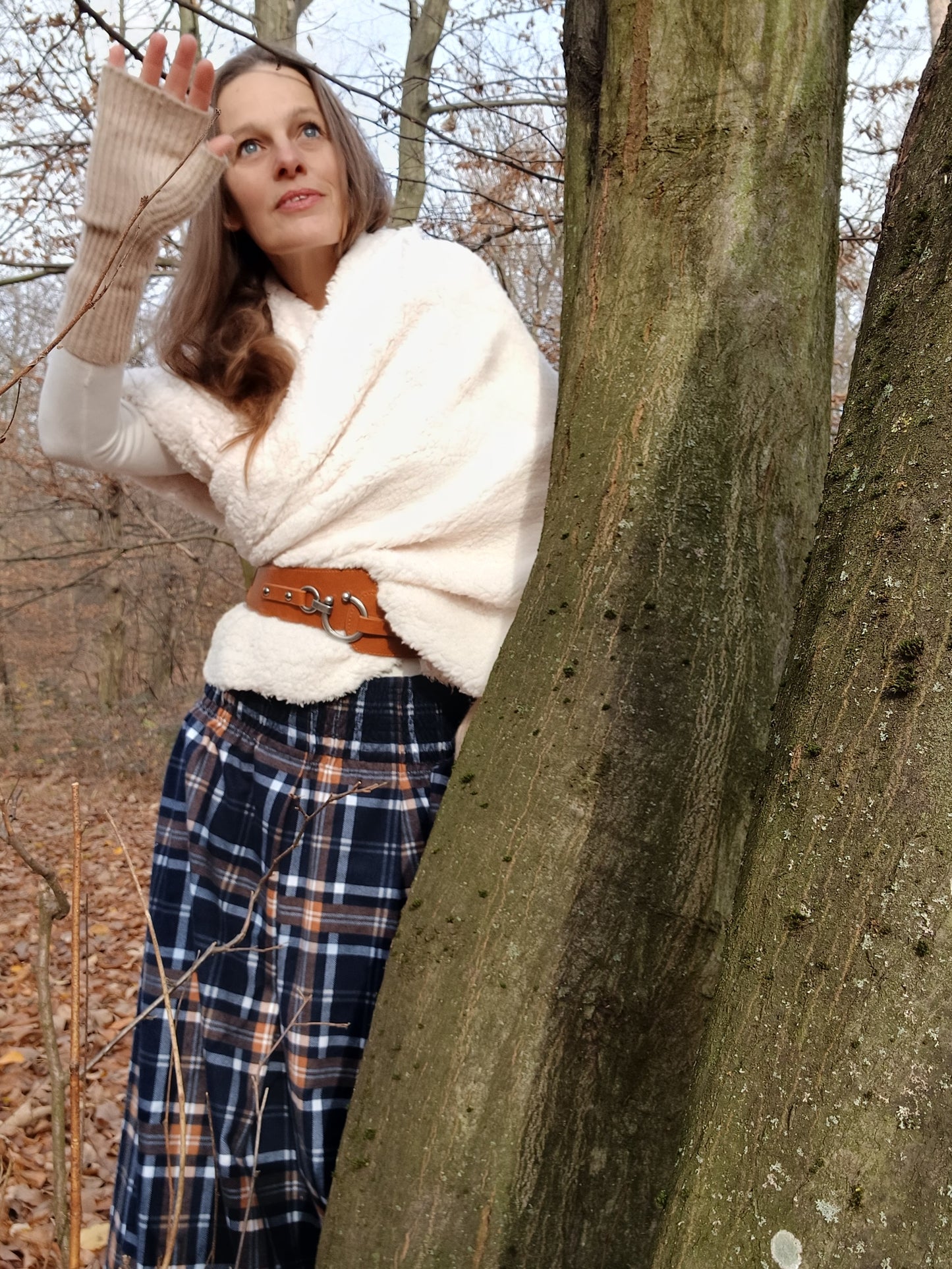 OUTLANDER SUKNĚ NOČNÍ MODRÁ