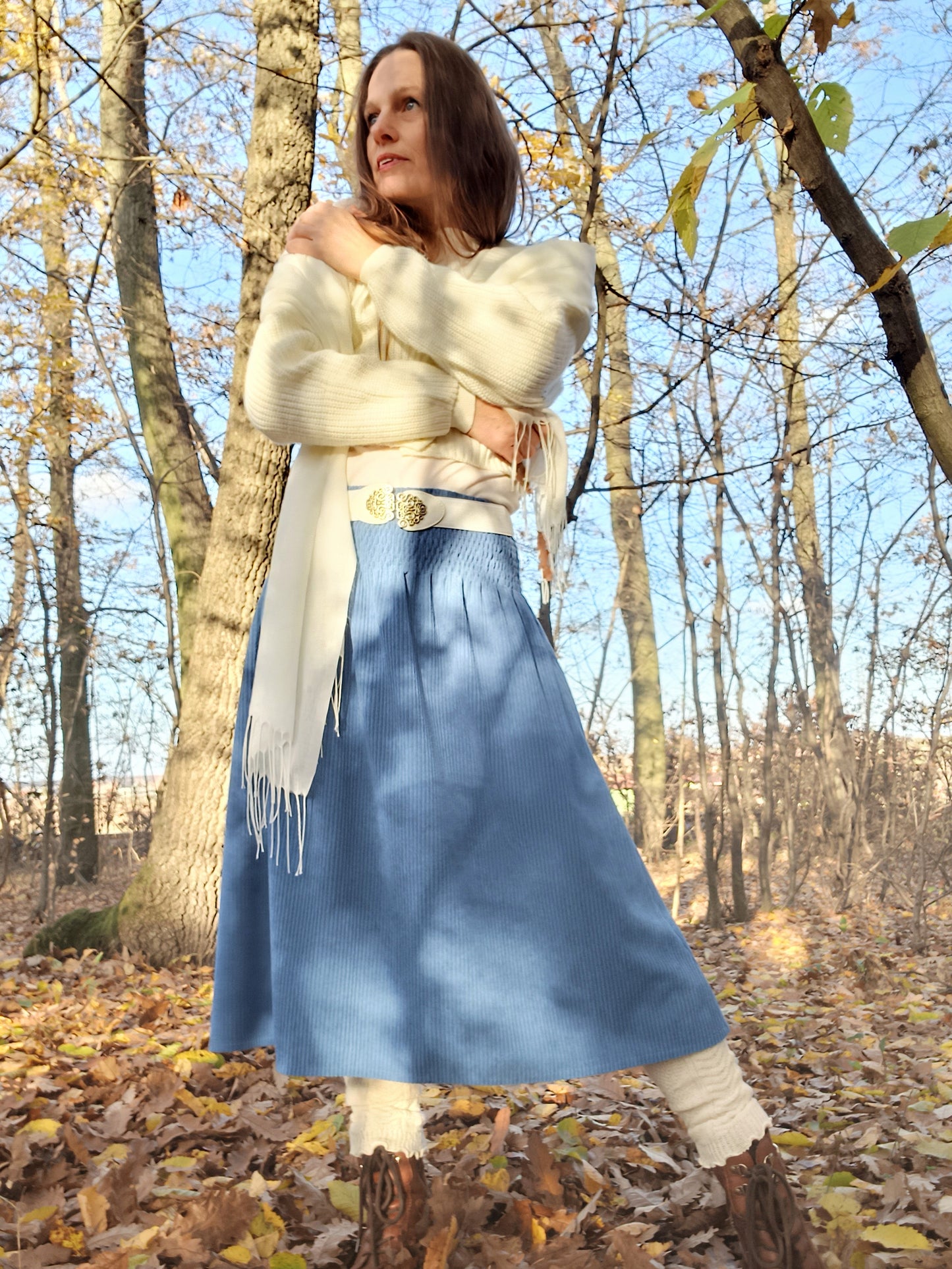 MANŠESTROVÁ PODZIMNÍ/ZIMNÍ SUKNĚ