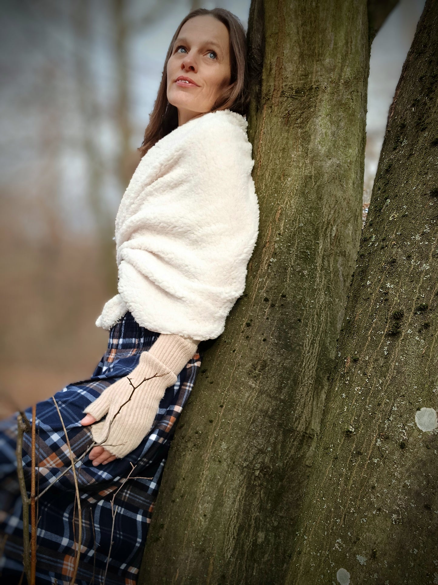 OUTLANDER SUKNĚ NOČNÍ MODRÁ