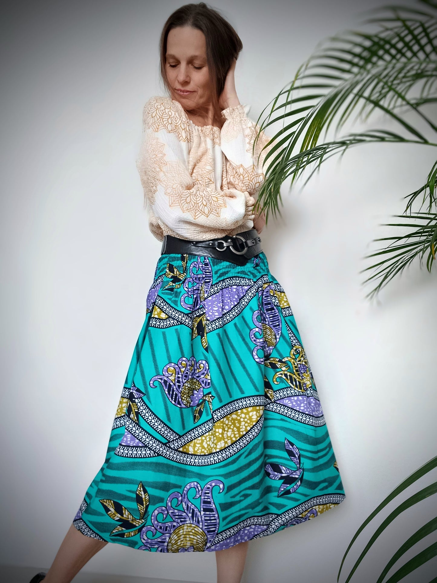 DESIGNOVÁ SUKNĚ BAVLNA