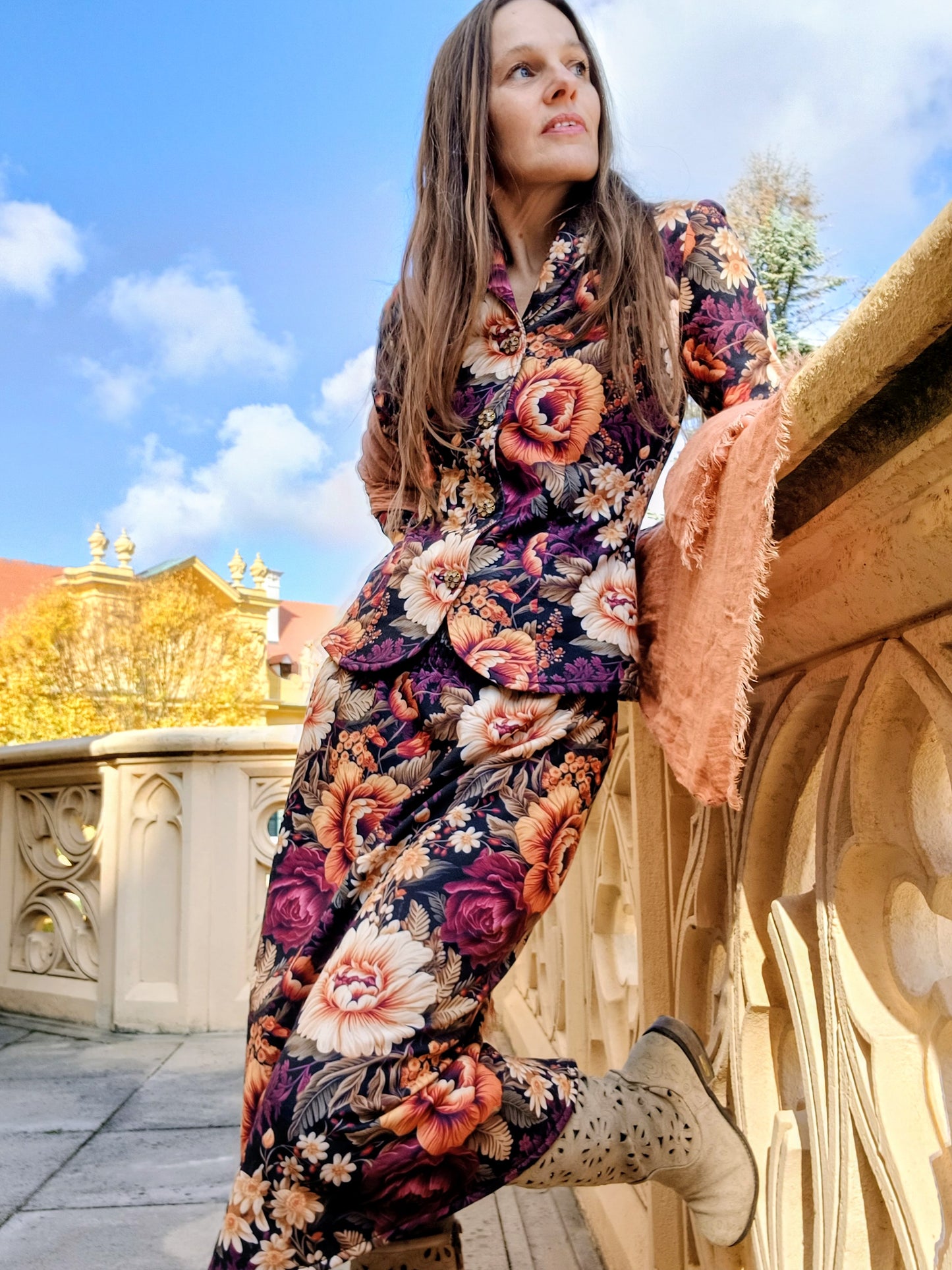 SUKNĚ PODZIM/ZIMA Z DESIGNOVÉ MĚKKÉ TEPLÁKOVINY