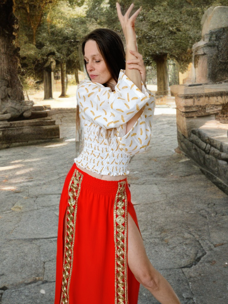 PŮVABNÁ HALENKA /TOP Z KOLEKCE ANTIC