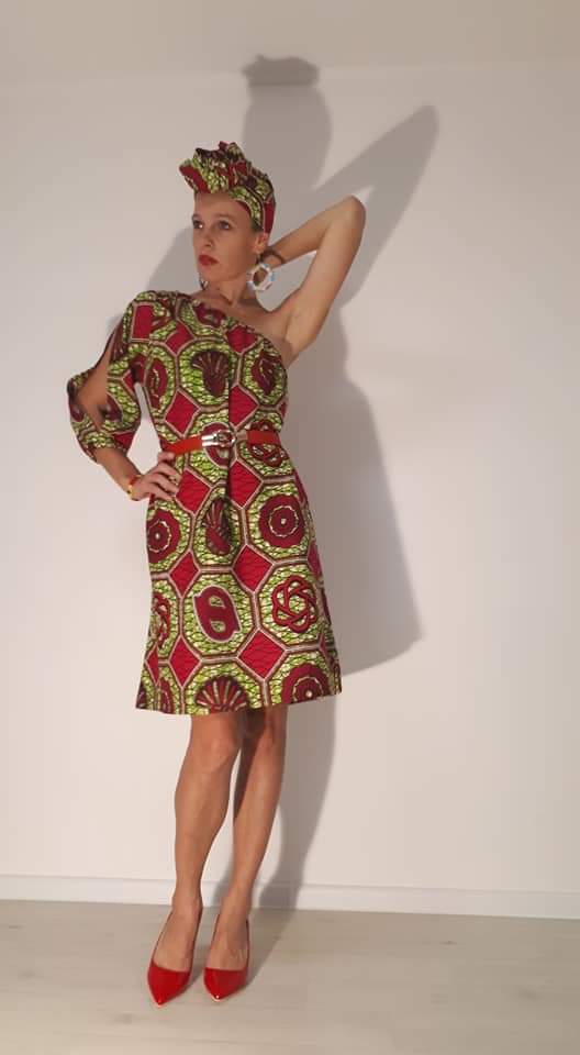 Šaty z africké látky / Ankara dress