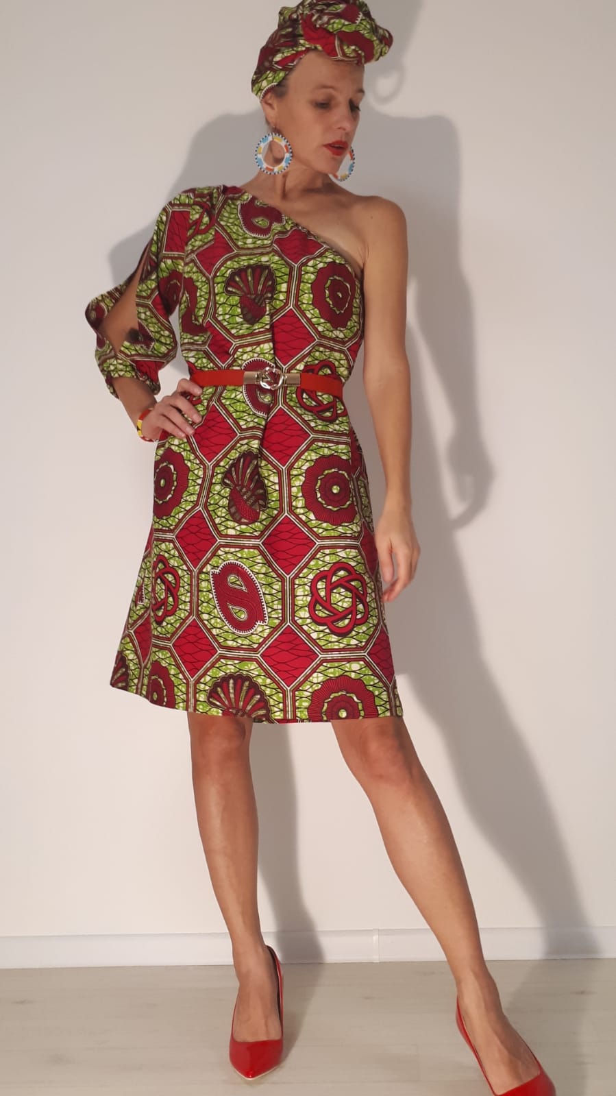 Šaty z africké látky / Ankara dress