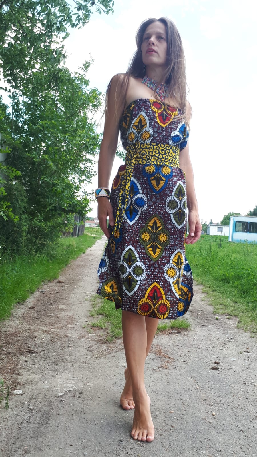 Samanske šaty / Shaman dress tribal