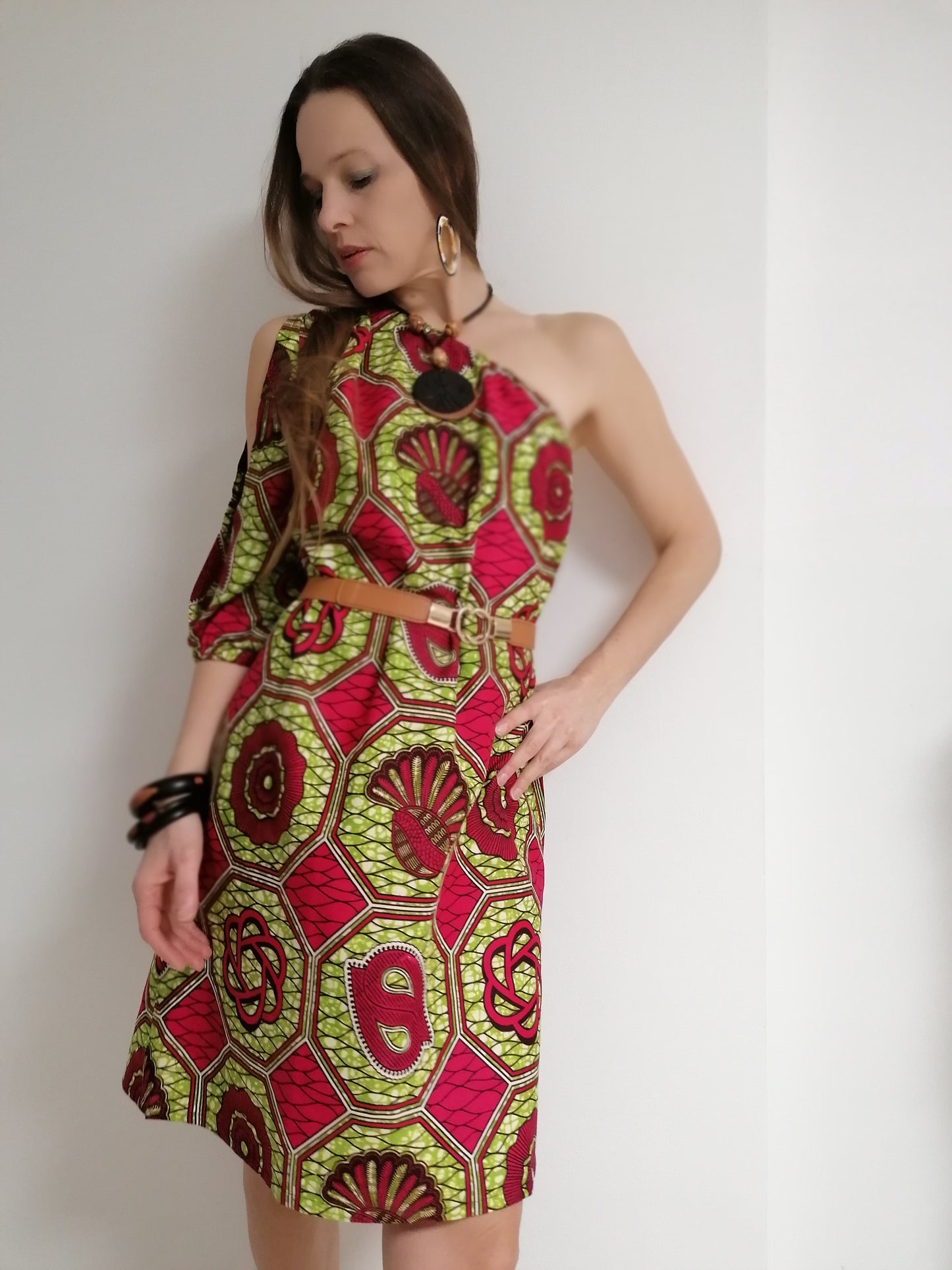 Šaty z africké látky / Ankara dress