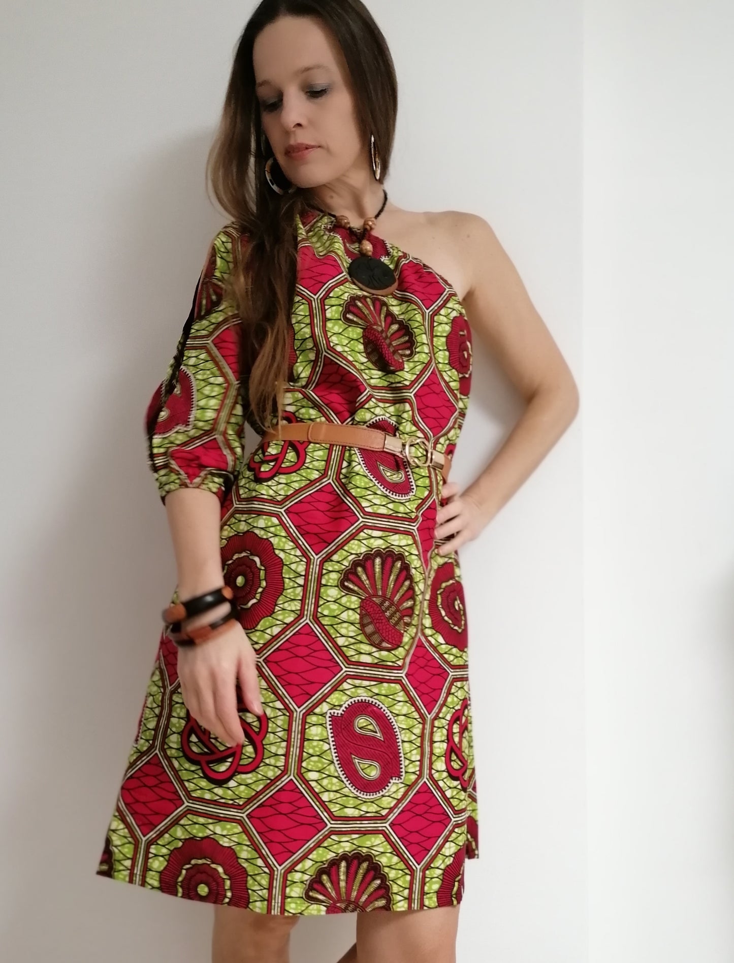 Šaty z africké látky / Ankara dress