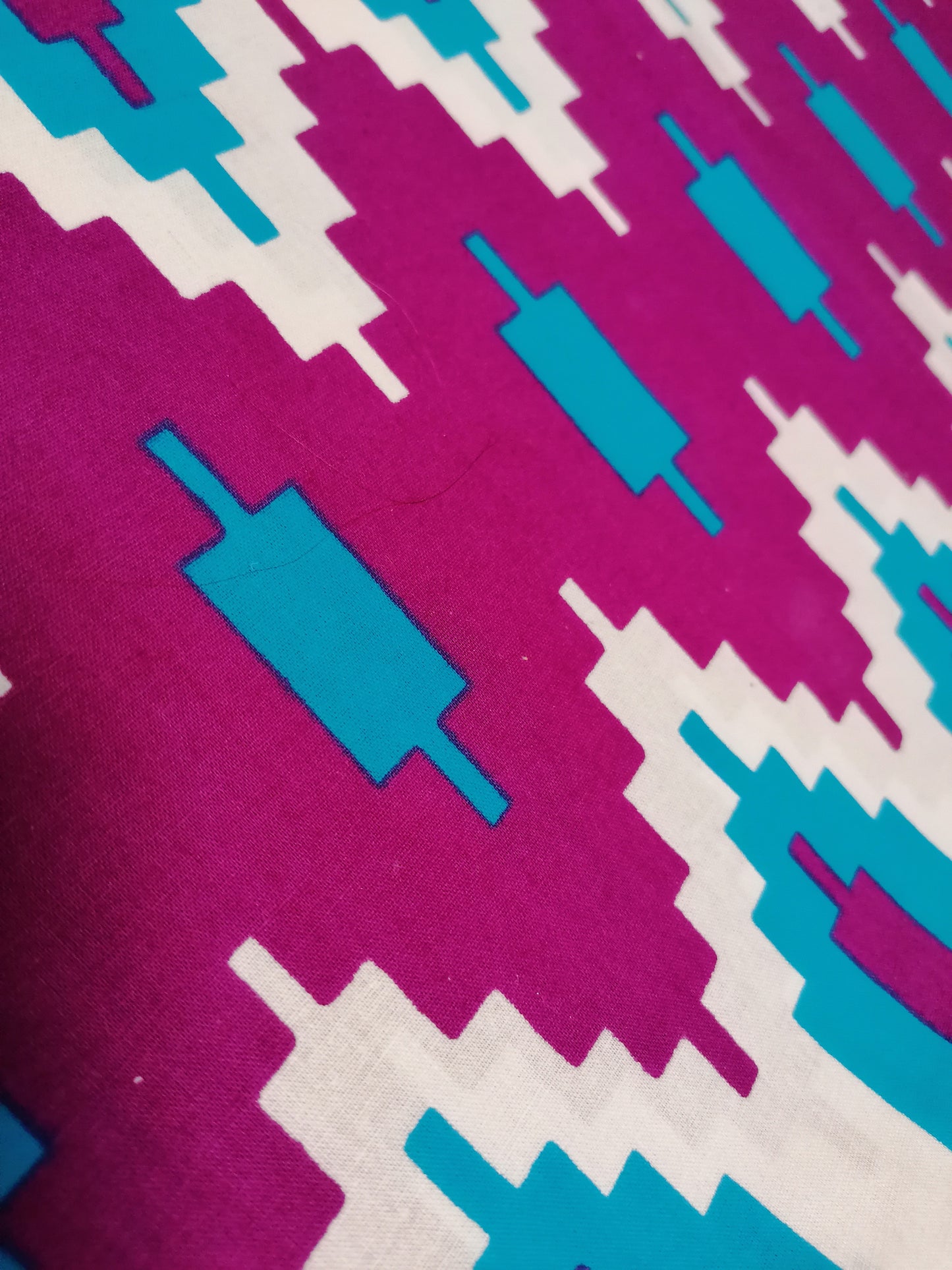 Africká látka měkčí,Kente tisk ,Ghana