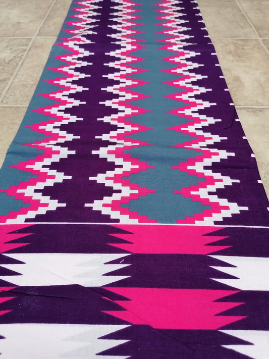 Africka látka měkčí ,Kente tisk Ghana