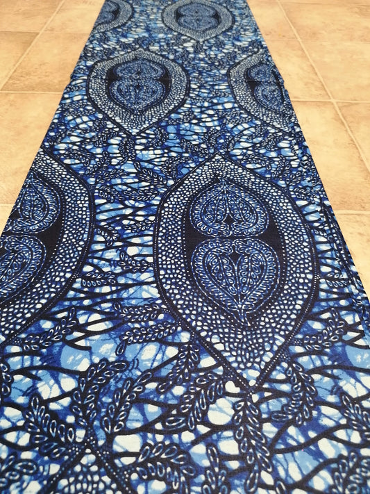 Africká látka měkči ,Supreme wax,modrá