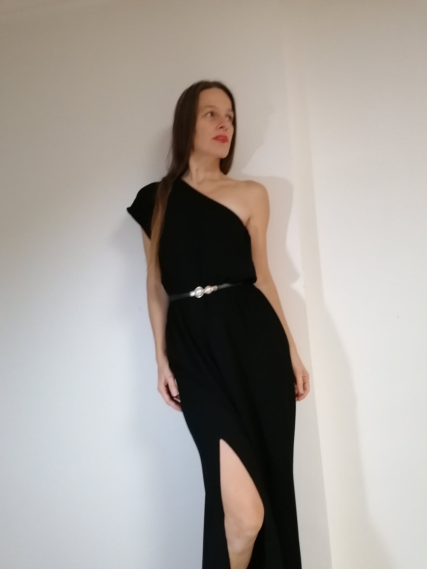 Black společenské šaty,velikost 36/38