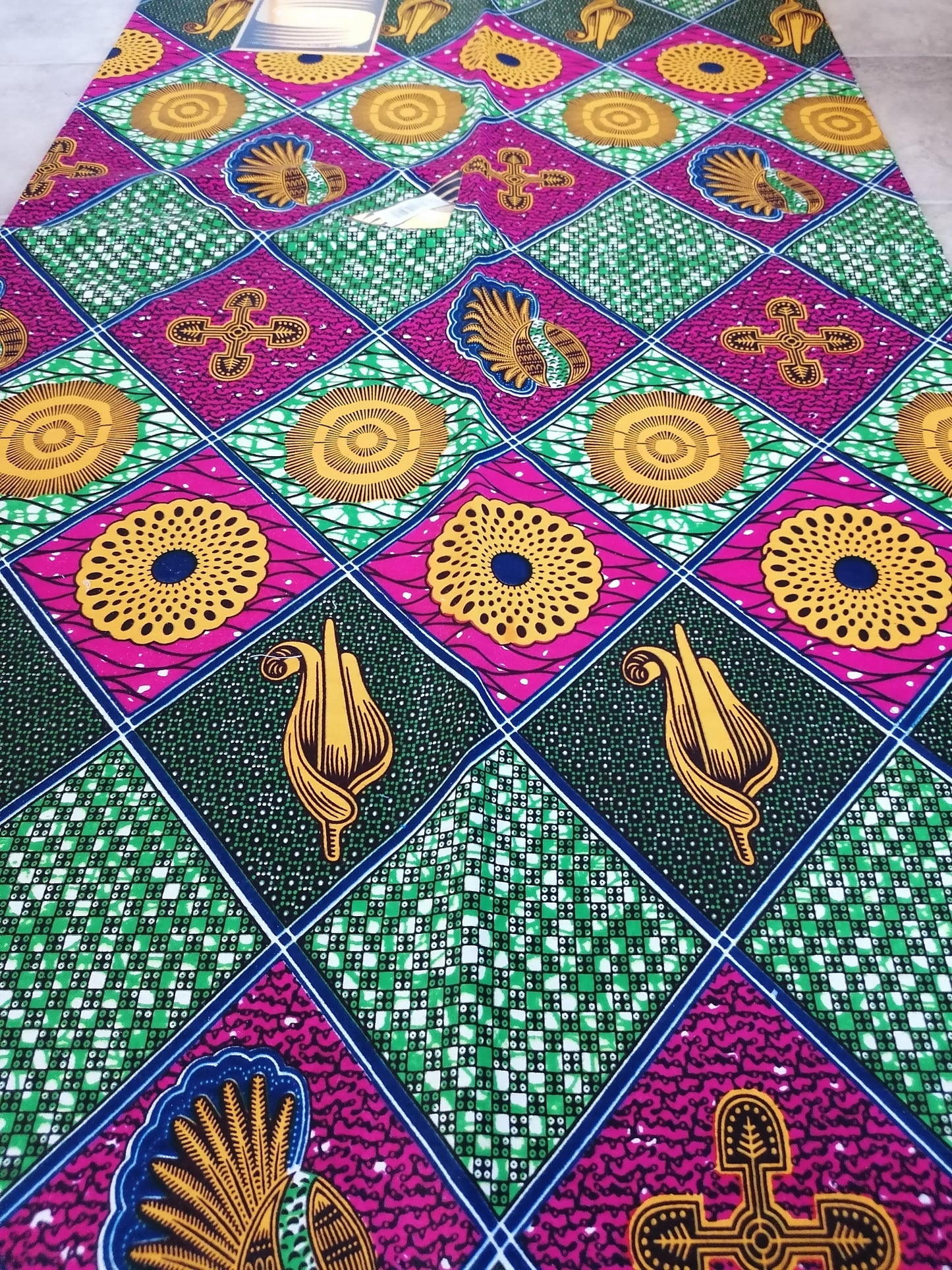 Africká látka měkká