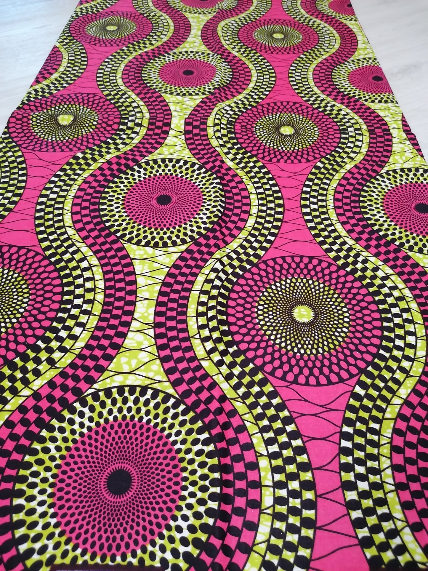 Africká látka super wax